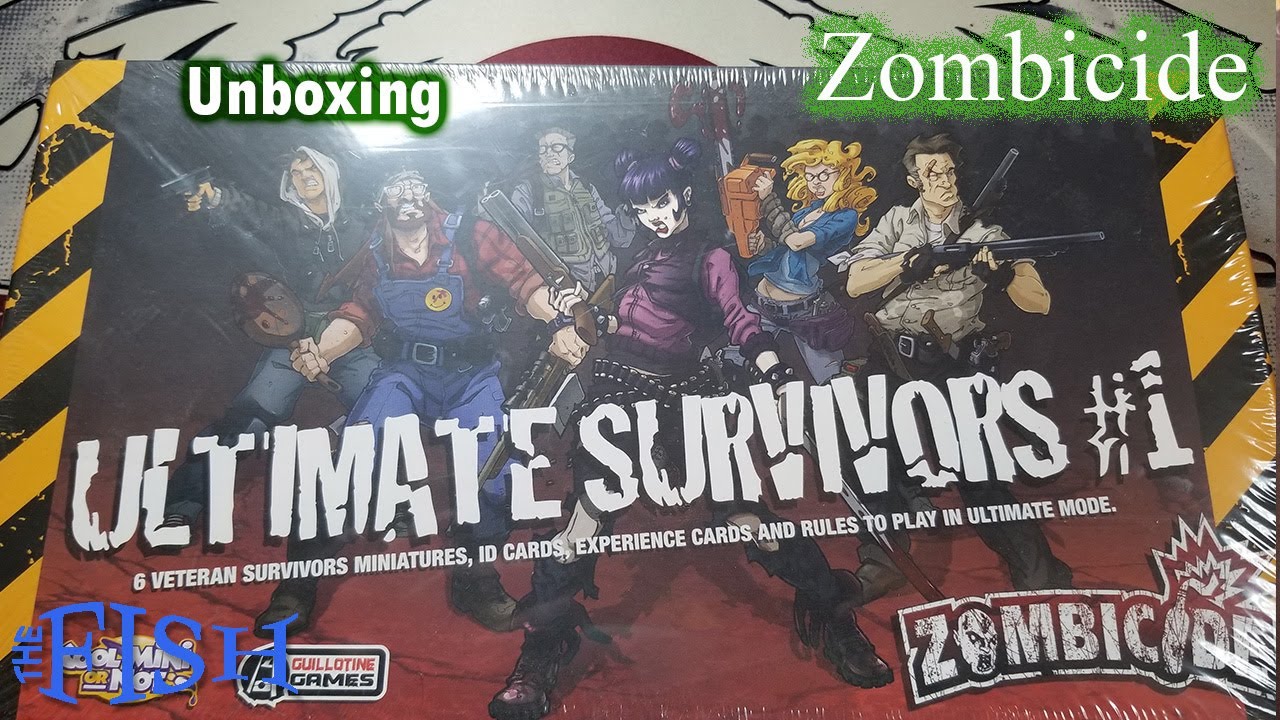 Zombicide: Ultimate Survivors #1 Expansion Unboxing