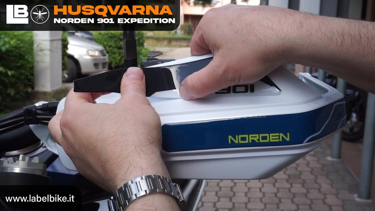 Learn how to apply Labelbike® 3D resin stickers to protect your Husqvarna Norden 901 Expedition!