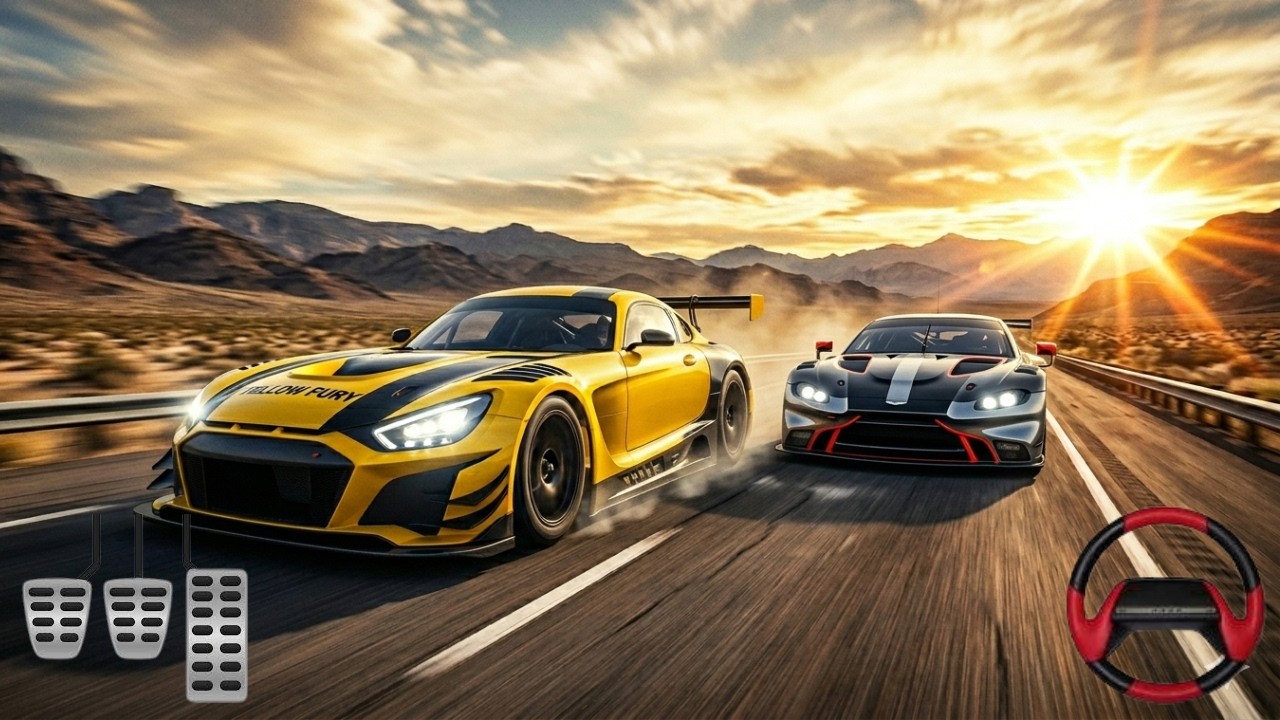 Super car racing challange || Extrem car  Challenging Drive  race - Siam Online 2026