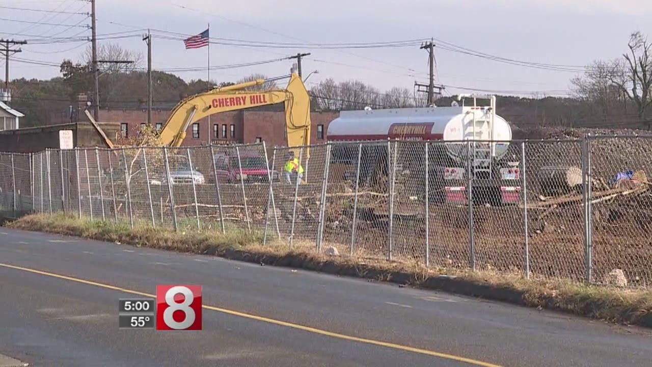 Branford blight demolished to make way for new development