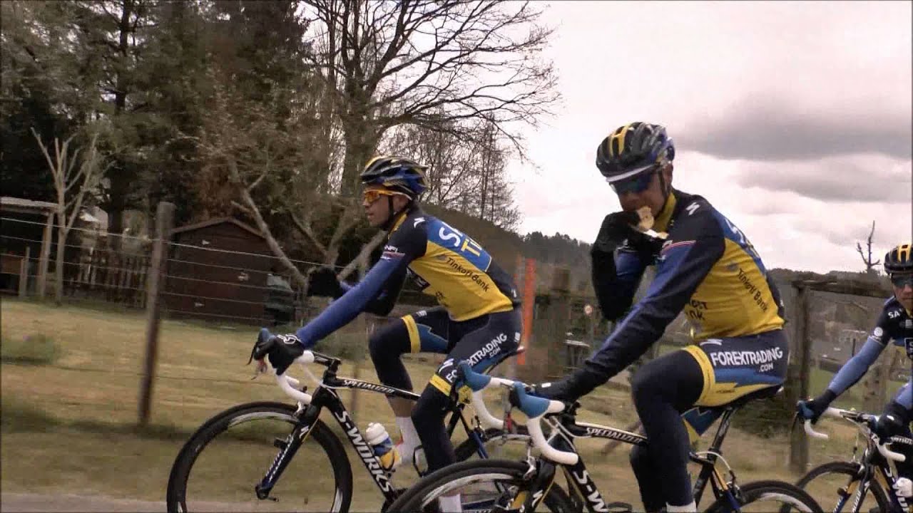 Saxo-Tinkoff on Liege-B-Liege parcours