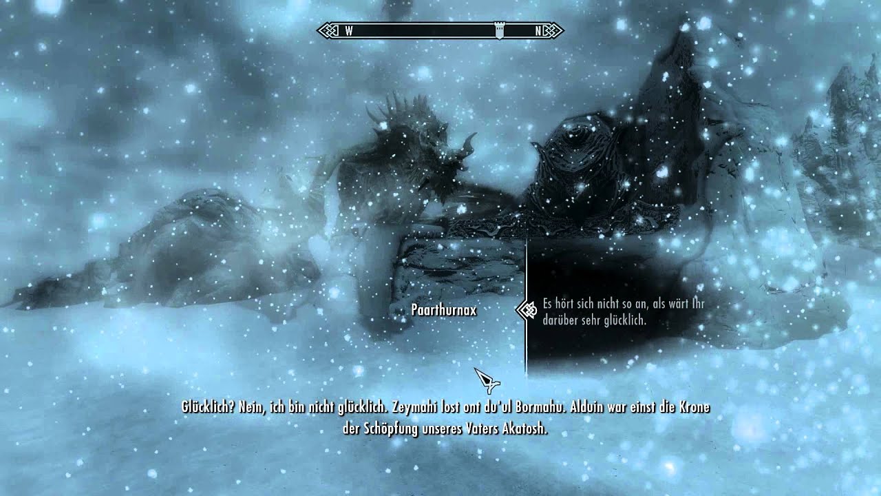 Skyrim - Alduin Bossfight (german)