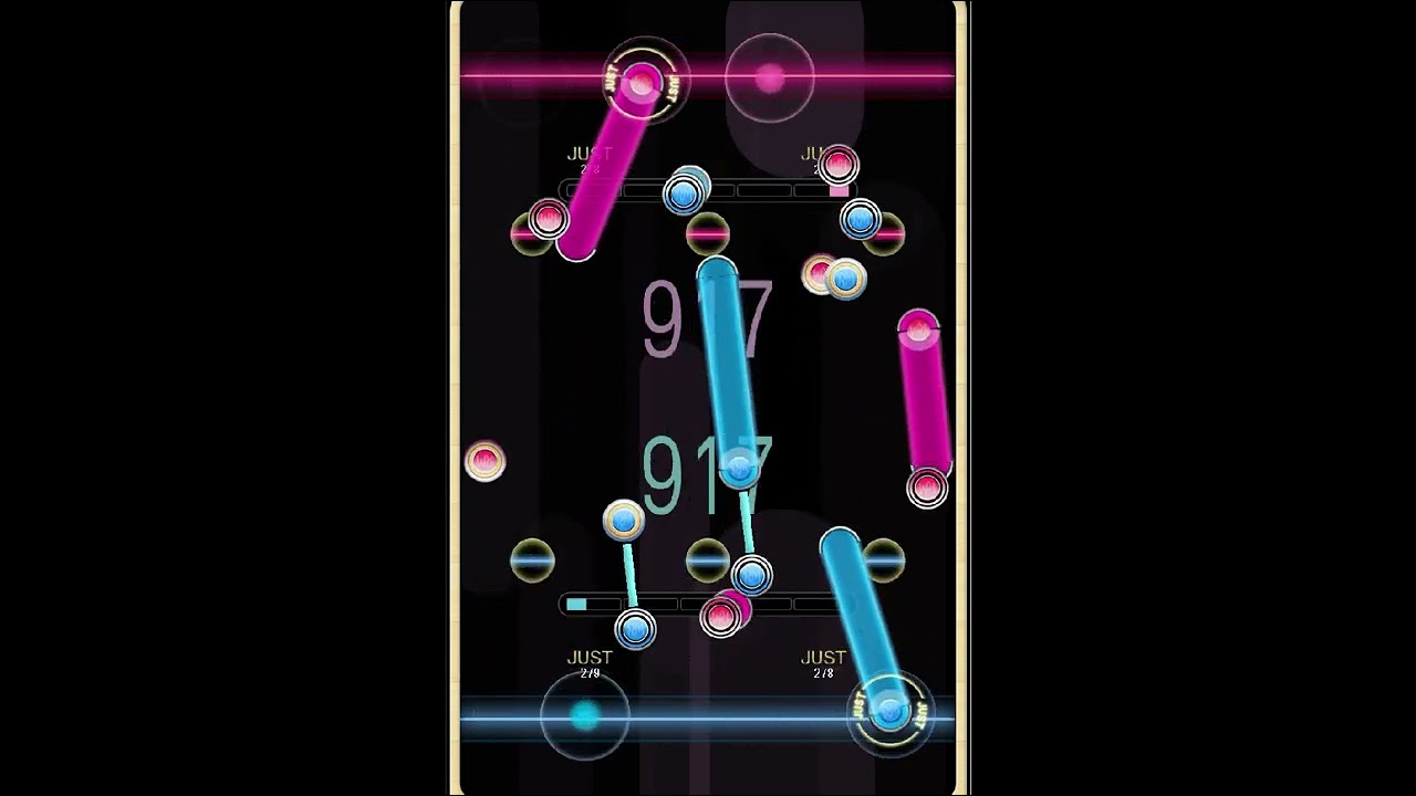 REFLET MUSE ver.β 星屑ブレスレット (HARD) 青サイド