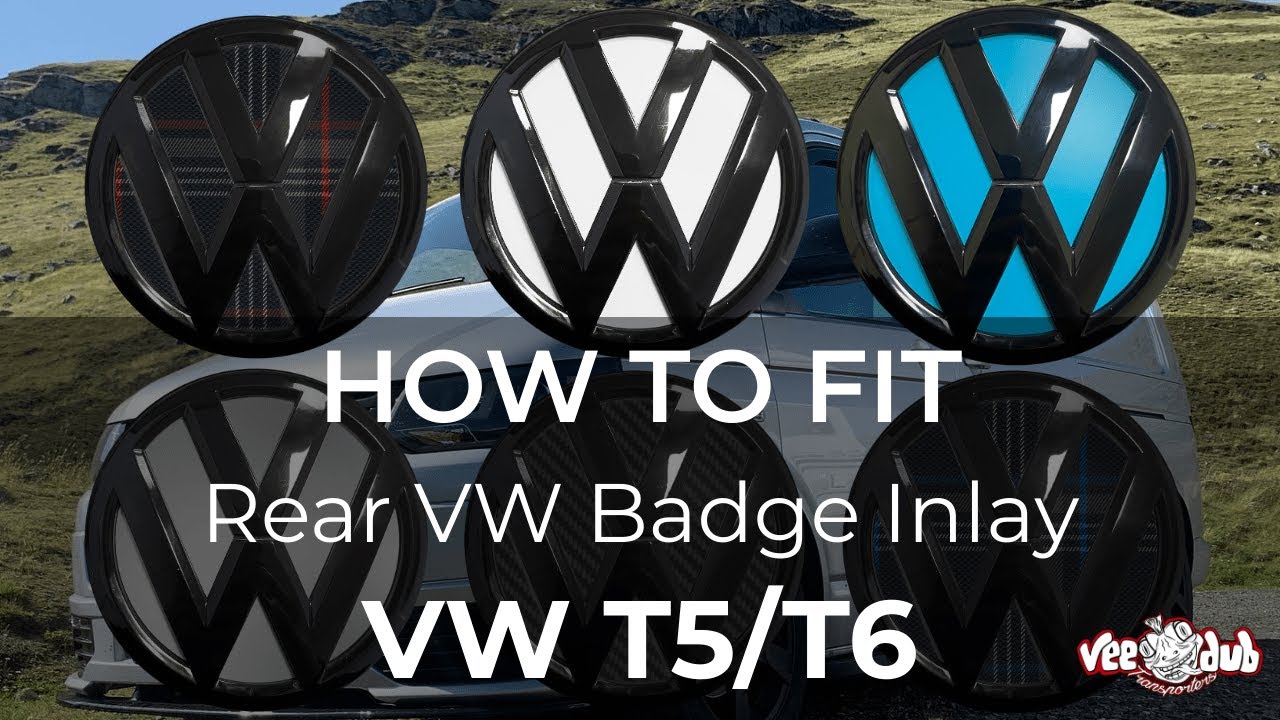 How To Fit Our VW T5/T6 Rear Badge Inlays | Vee Dub Transporters