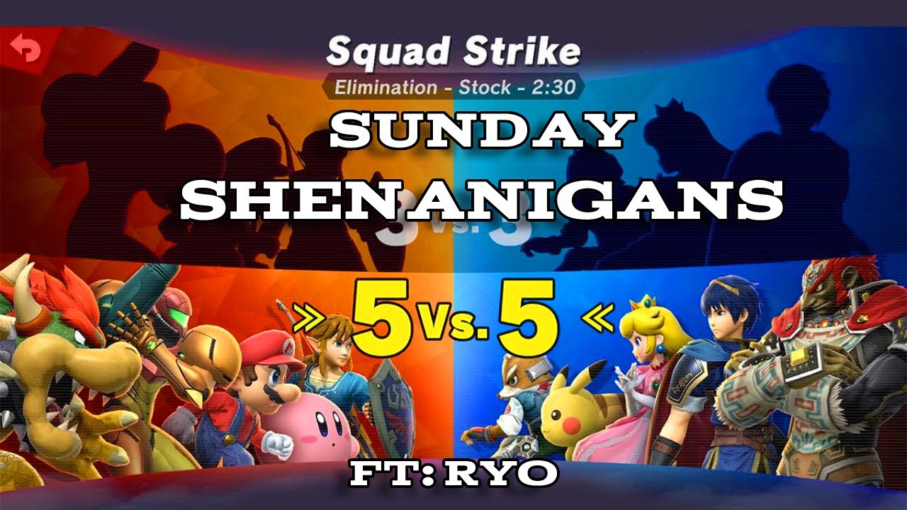 SSBU Extra Wild Squad Strike Sunday Shenanigans