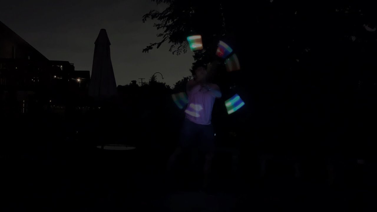 Golden Age - Rin Penrose | Glowstringing/Glowstick Poi Improv Choreography