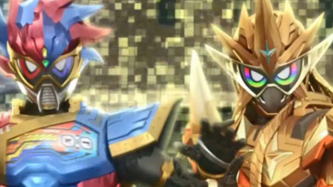 【ガンバライジング】LR メモリアルタッグフィニッシュ 仮面ライダーエグゼイド ムテキゲーマー フィニッシュは必殺技で決まりだ！
