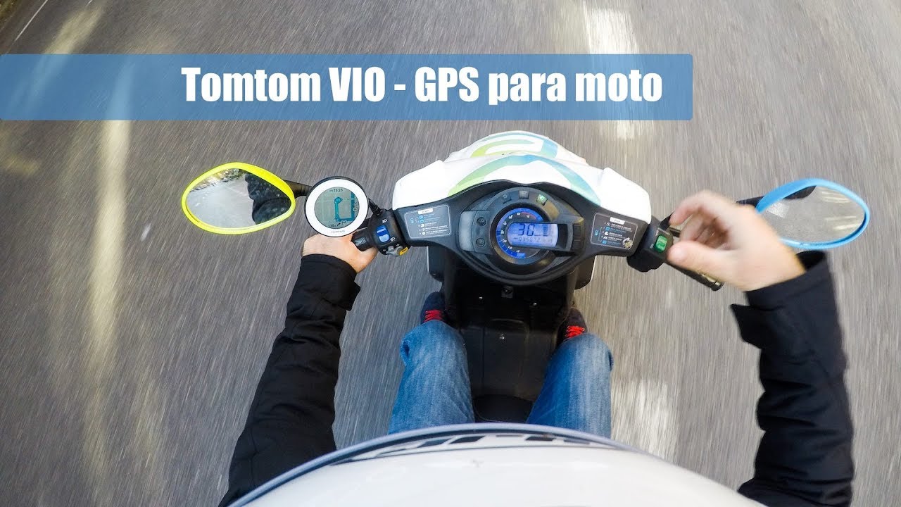 Análisis y opinión Tomtom VIO, gps para moto