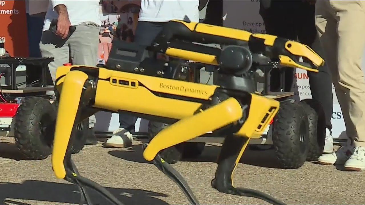 Robots march across University of Texas in display of power and ingenuity