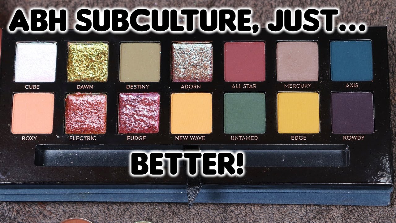 Giving the ABH Subculture Palette a Makeover! Repanning Shadows and Pressing Pigments ♥