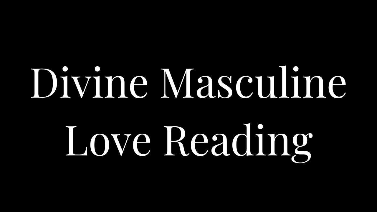 Divine Masculine: An opportunity to heal himself.