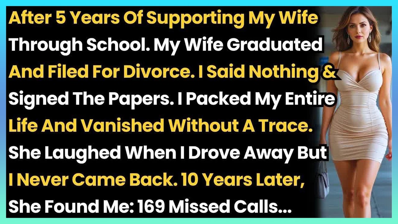 After 5 Yrs Of Supporting My Wife Graduated & Filed For Divorce  I Said Nothing & Signed But 10