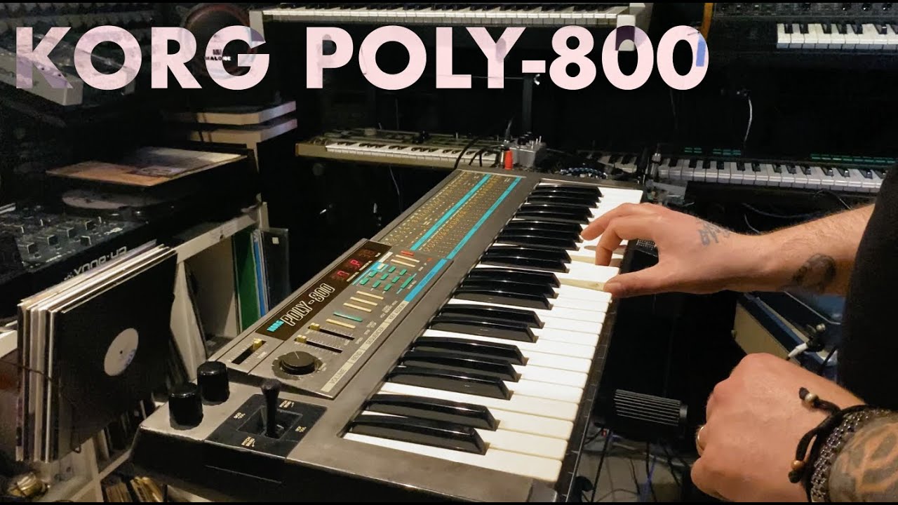 KORG POLY-800 SOSTITUZIONE BATTERIA INTERNA E RIPRISTINO PRESETS DI FABBRICA