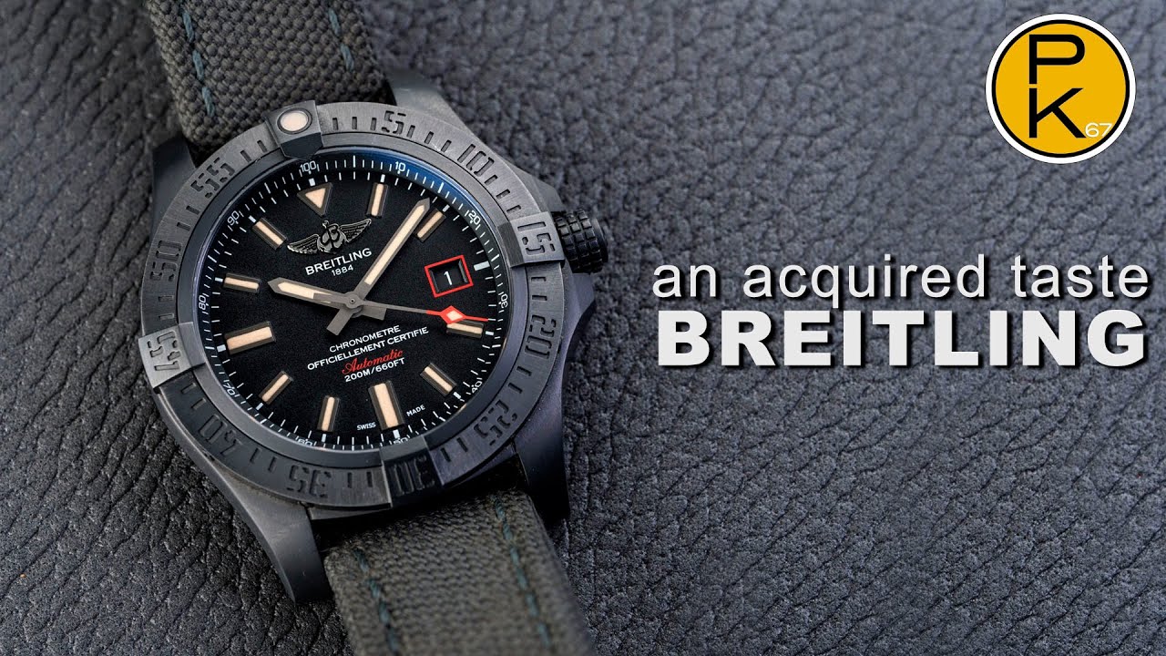 Strangely Intriguing - Breitling Avenger Blackbird 44
