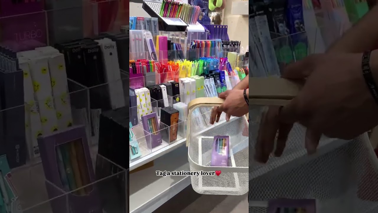 Salary credited = Stationery shopping activated!