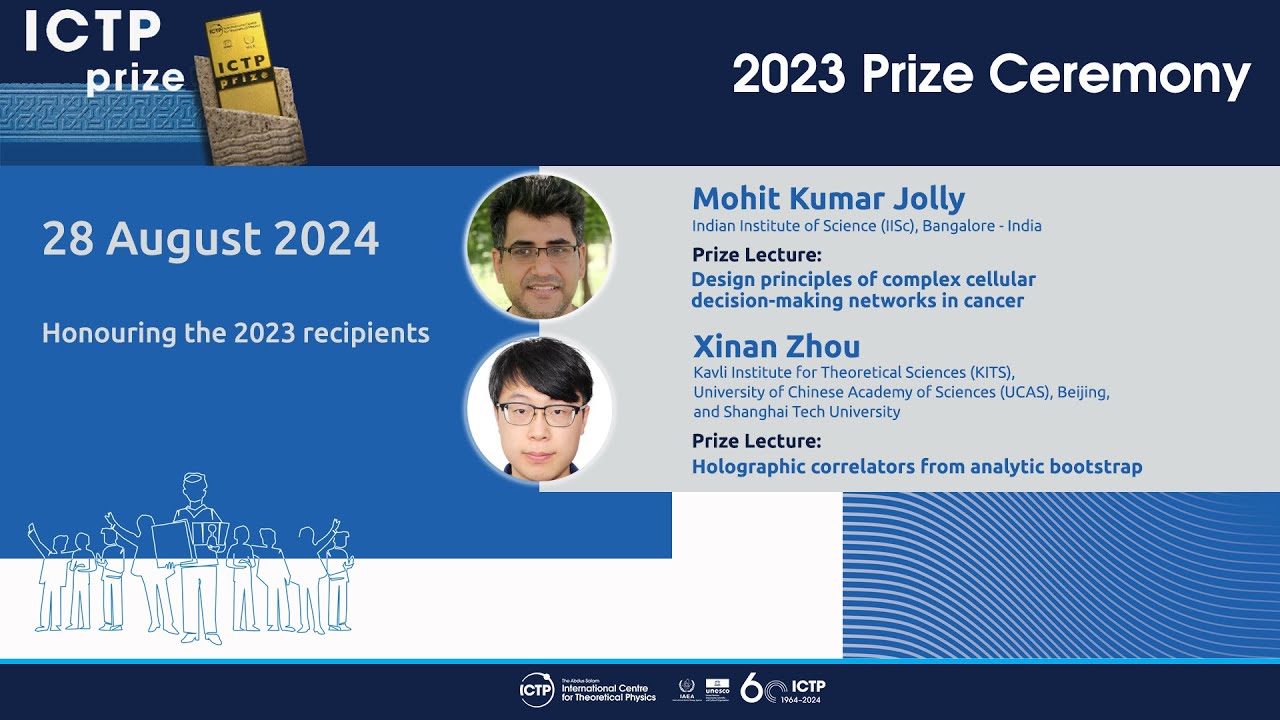2023 ICTP Prize Award Ceremony and Diploma Graduation Ceremony and Shafi Prize