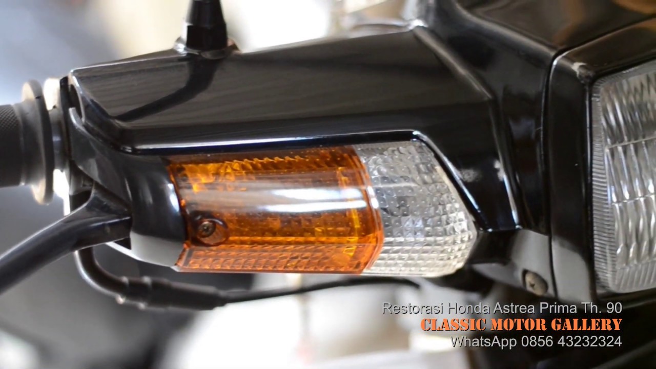 Classic Motor Gallery ☑️  Sekilas proses restorasi Honda Astrea Prima || 90% Finish || 0856 43232324
