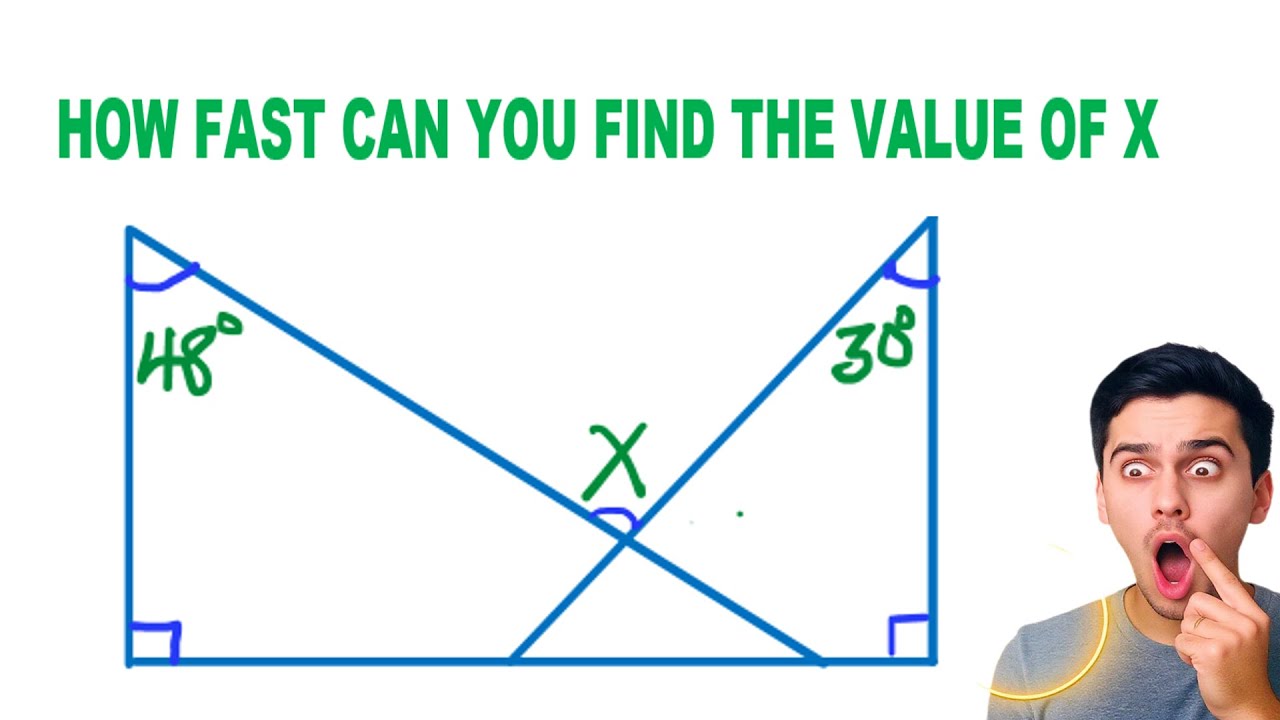 99% Fail to Find Angle X!  Tricky Geometry Puzzle Explained