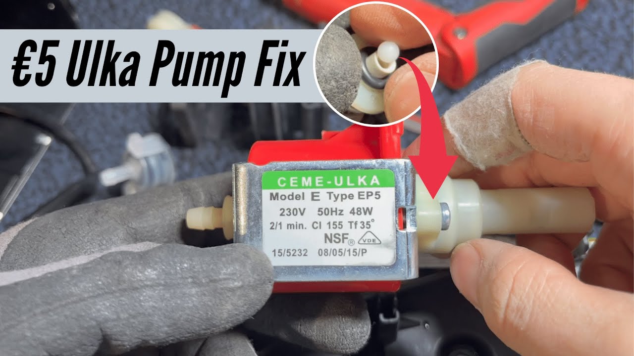 HOW TO FIX an ULKA Vibratory Pump: Dedica, Gaggia, Saeco, Philips, Etc.