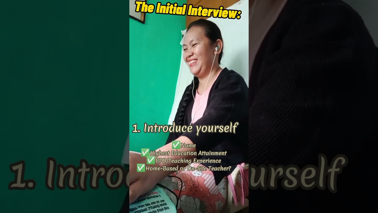 Initial Interview in 51Talk
