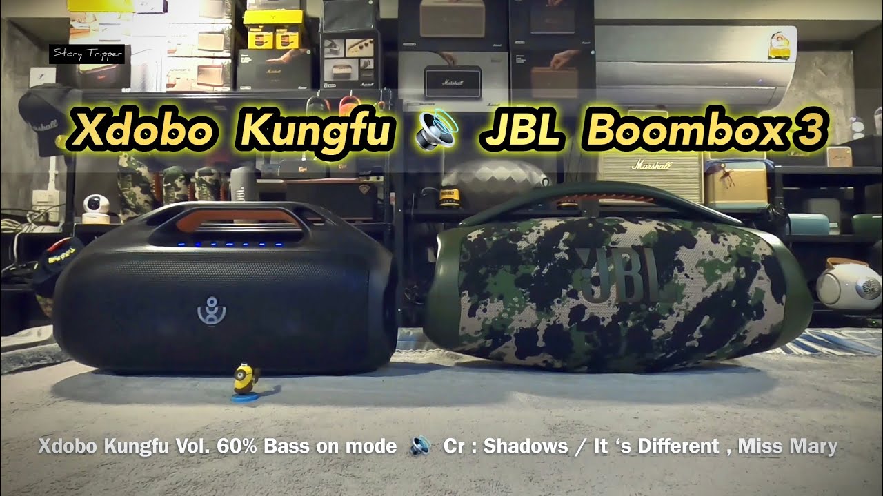 Xdobo Kungfu vs JBL Boombox 3