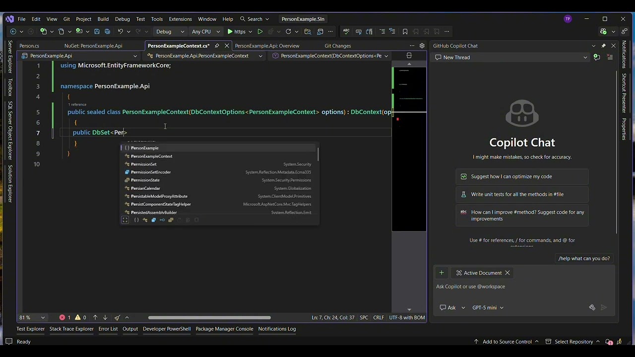 .NET 10 EF Core Code First: From Zero to Database Schema