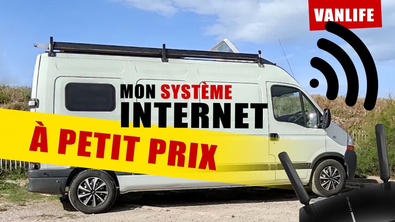 📶 Avoir INTERNET partout en FOURGON AMÉNAGÉ et à petit PRIX ! Routeur TPLINK (VANLIFE)