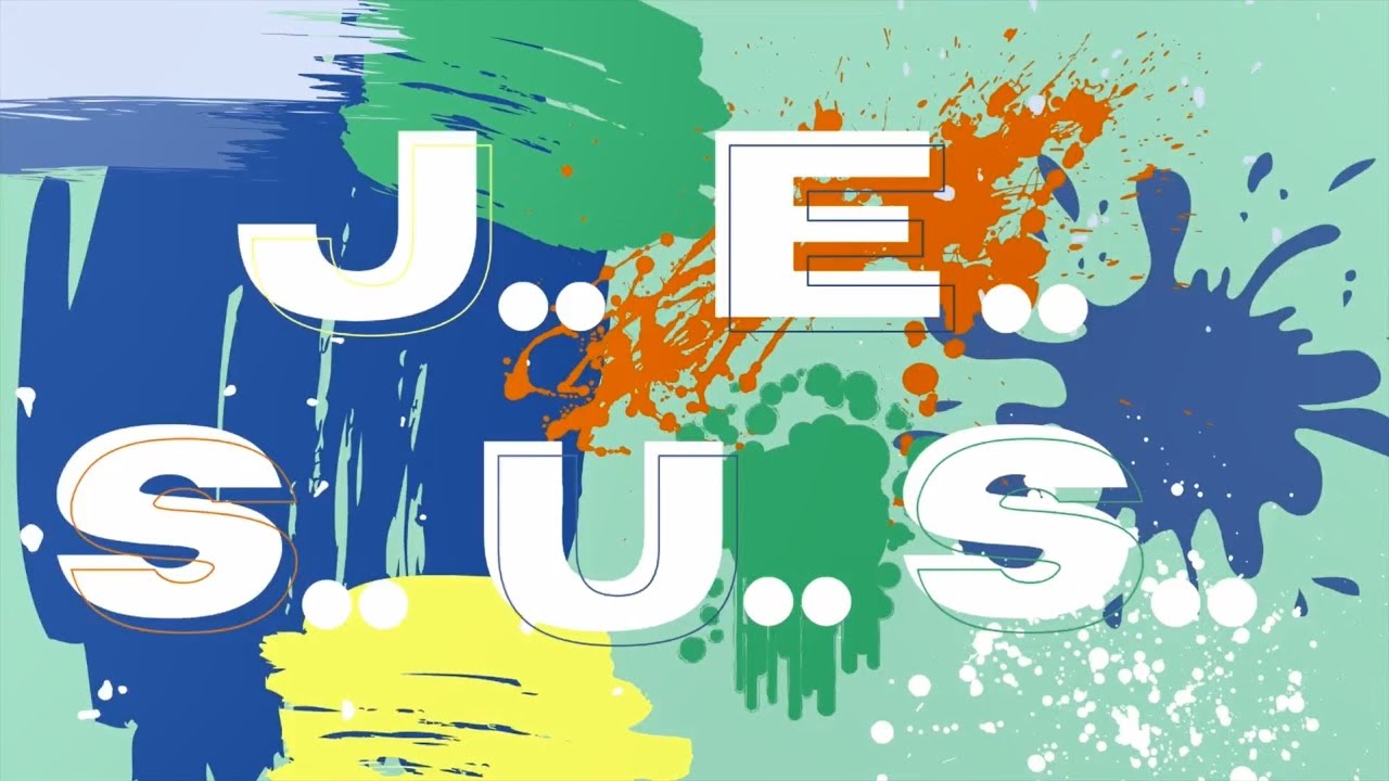 J-E-S-U-S | Les enfants nous font un poème acrostiche avec le nom de JESUS.✝️