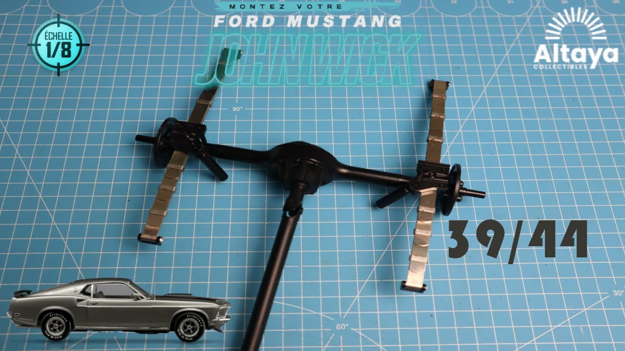 Montez la Ford Mustang de John Wick 1/8 @Altaya France  39/44