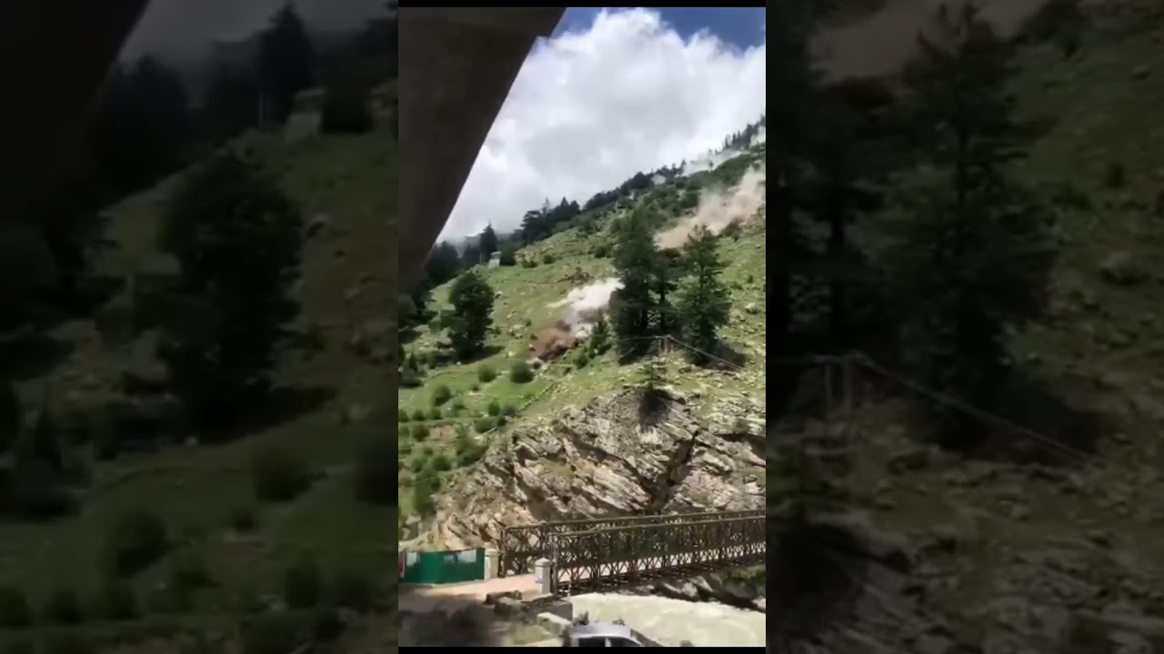 Natural Disaster at Himachal Pradesh (Kinnaur)