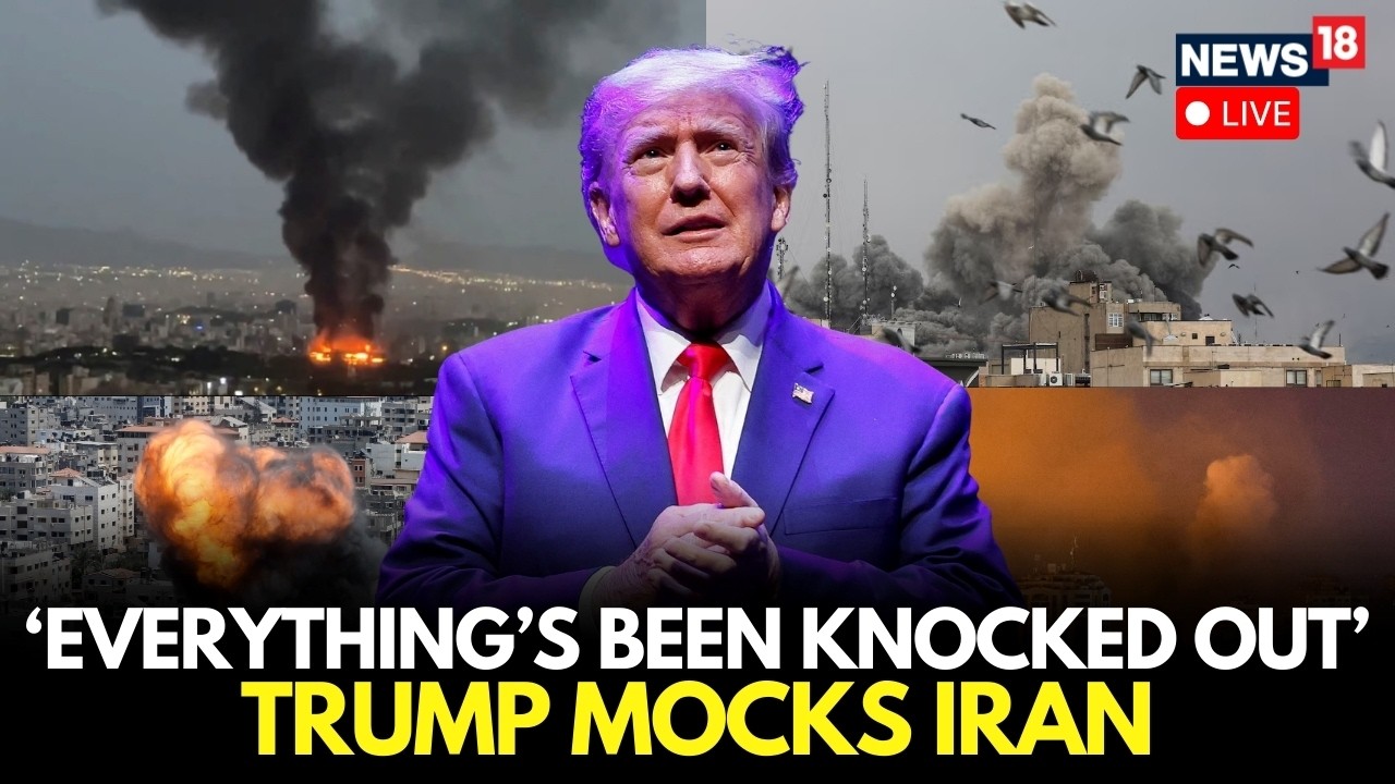Donald Trump LIVE: Trump Claims Iran’s Military Neutralized: US Strikes Hit Navy, Air Force & Radar