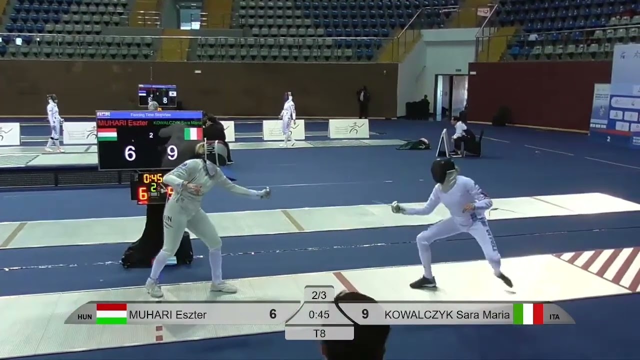 Fujairah World Cup 2024 SWE - L8 - Eszter Muhari HUN v Sara Maria Kowalczyk ITA