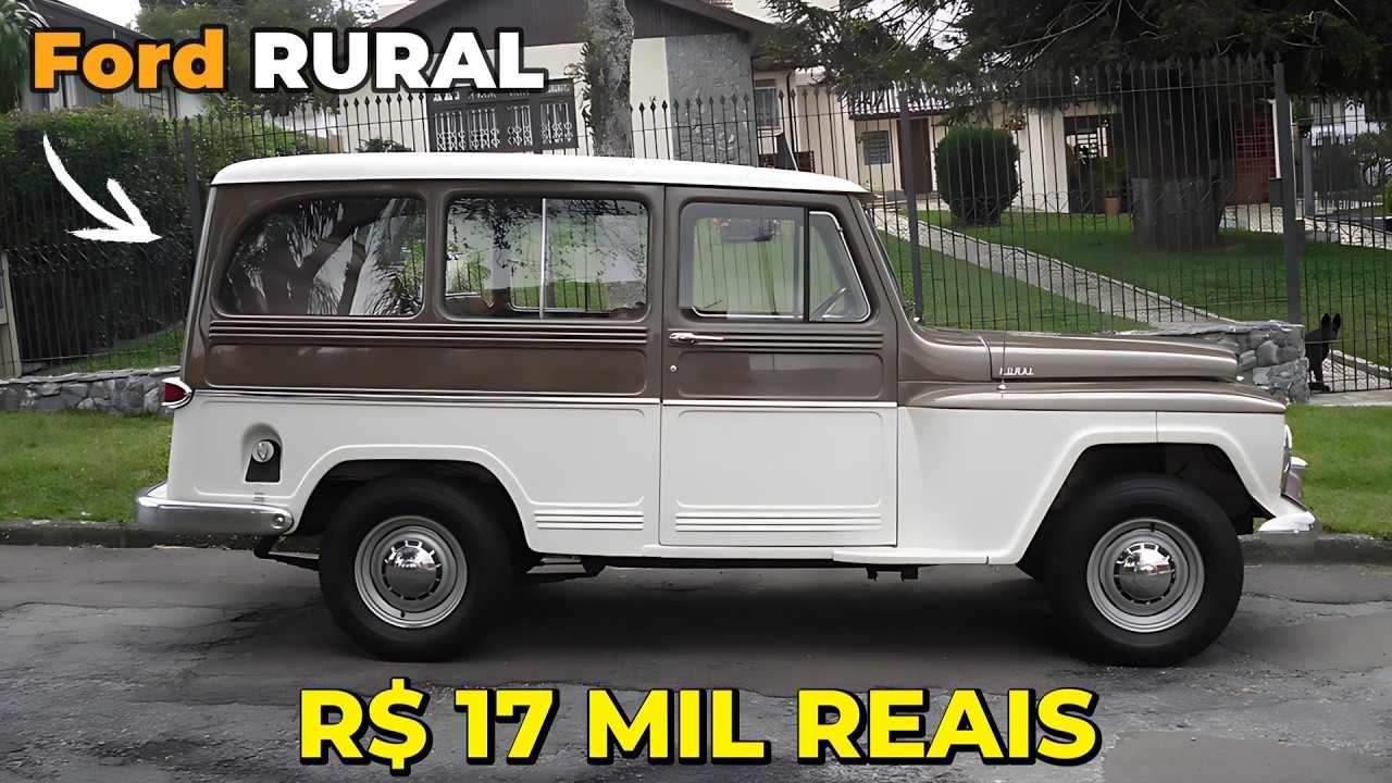 FORD RURAL A VENDA POR APENAS 17 MIL REAIS