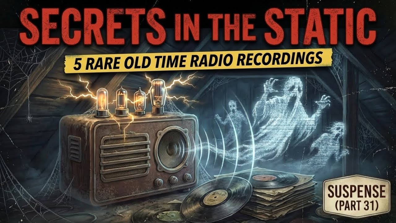 Secrets in the Static: 5 Rare Old Time Radio Recordings - Suspense (Part. 31)