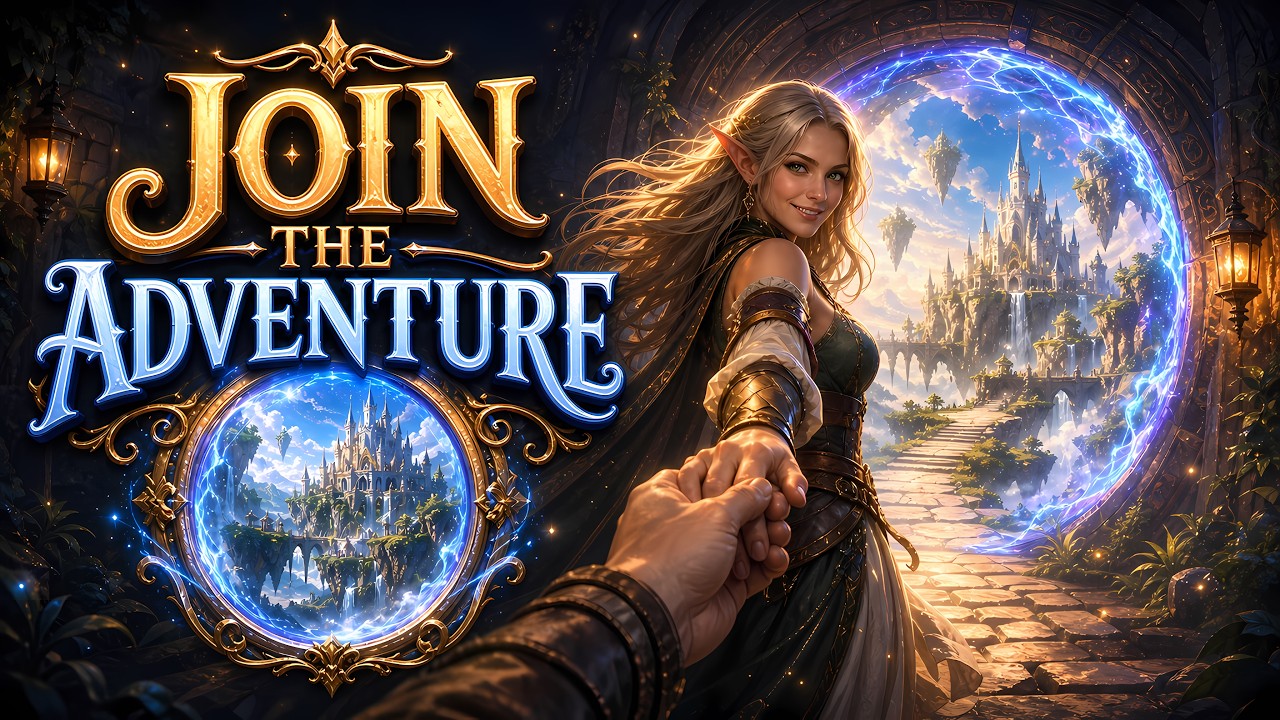Join the Adventure 🌍 Epic Fantasy Bard Song | Medieval Folk, D&D Vibes, Magical Worlds