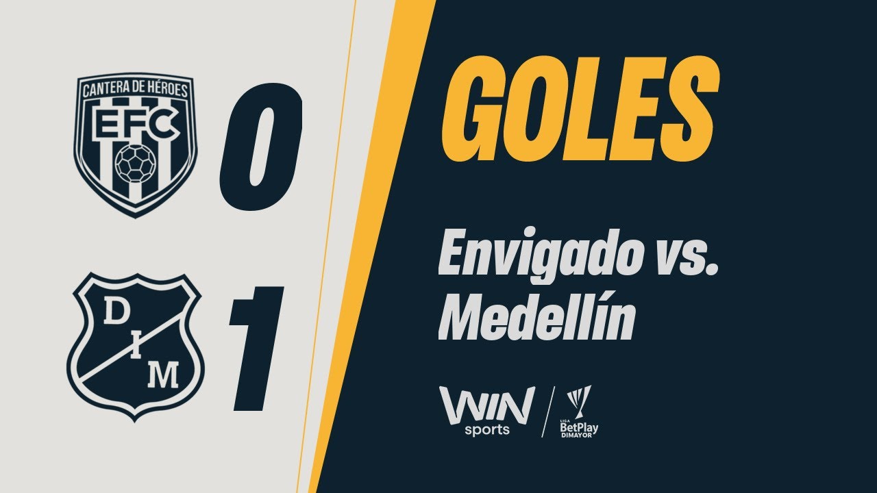 Envigado vs. Medell&iacute;n (goles) | Copa BetPlay Dimayor 2025 | Semifinales