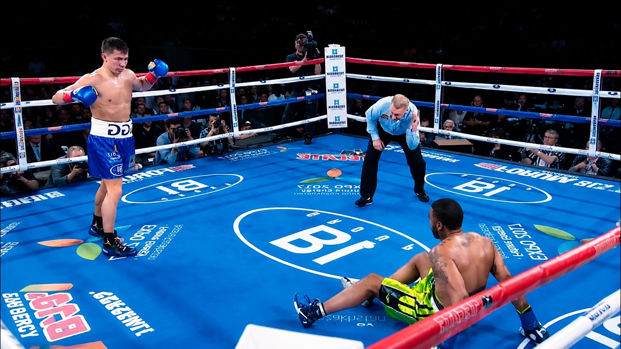 Dominic Wade (USA) vs Gennady Golovkin (Kazakhstan) | KNOCKOUT, BOXING Fight, HD, 60 fps