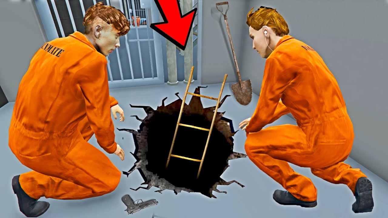 Escaping MEGA PRISON With Big Brother In GTA 5 RP..