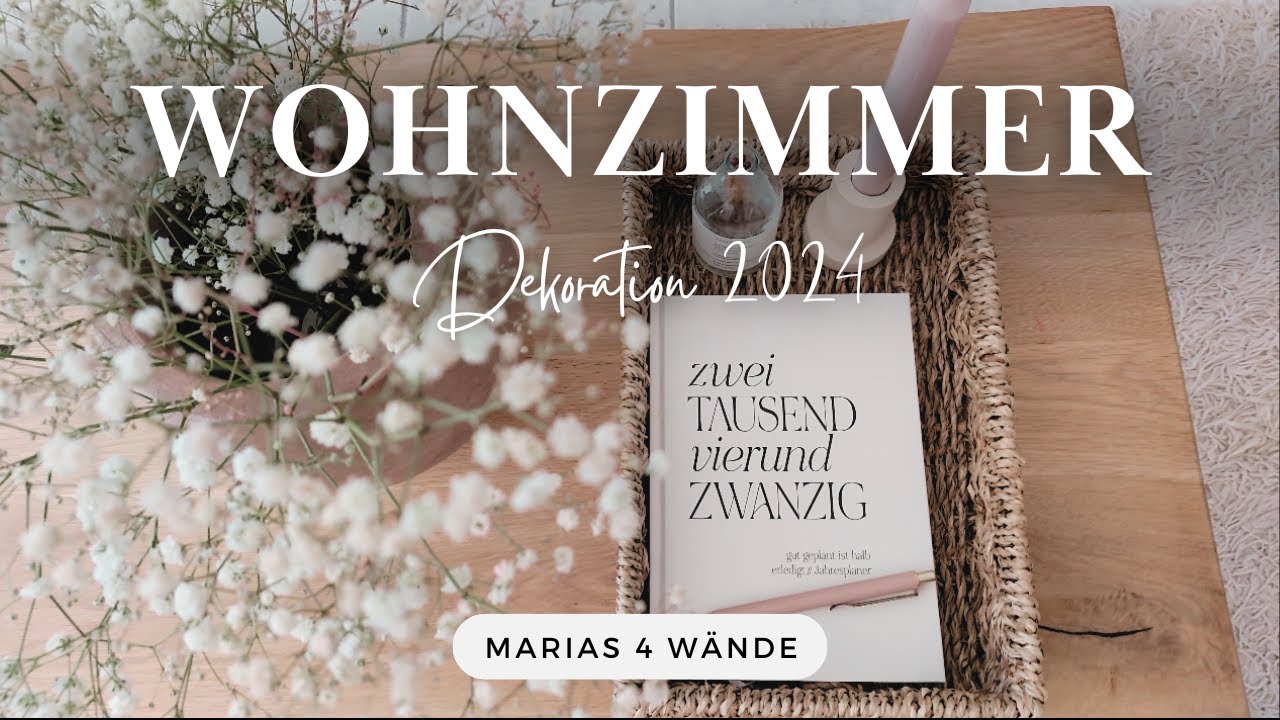 Wohnzimmer Deko 2024 | Deko Ideen für den Wohnbereich | Einfach & stilvoll