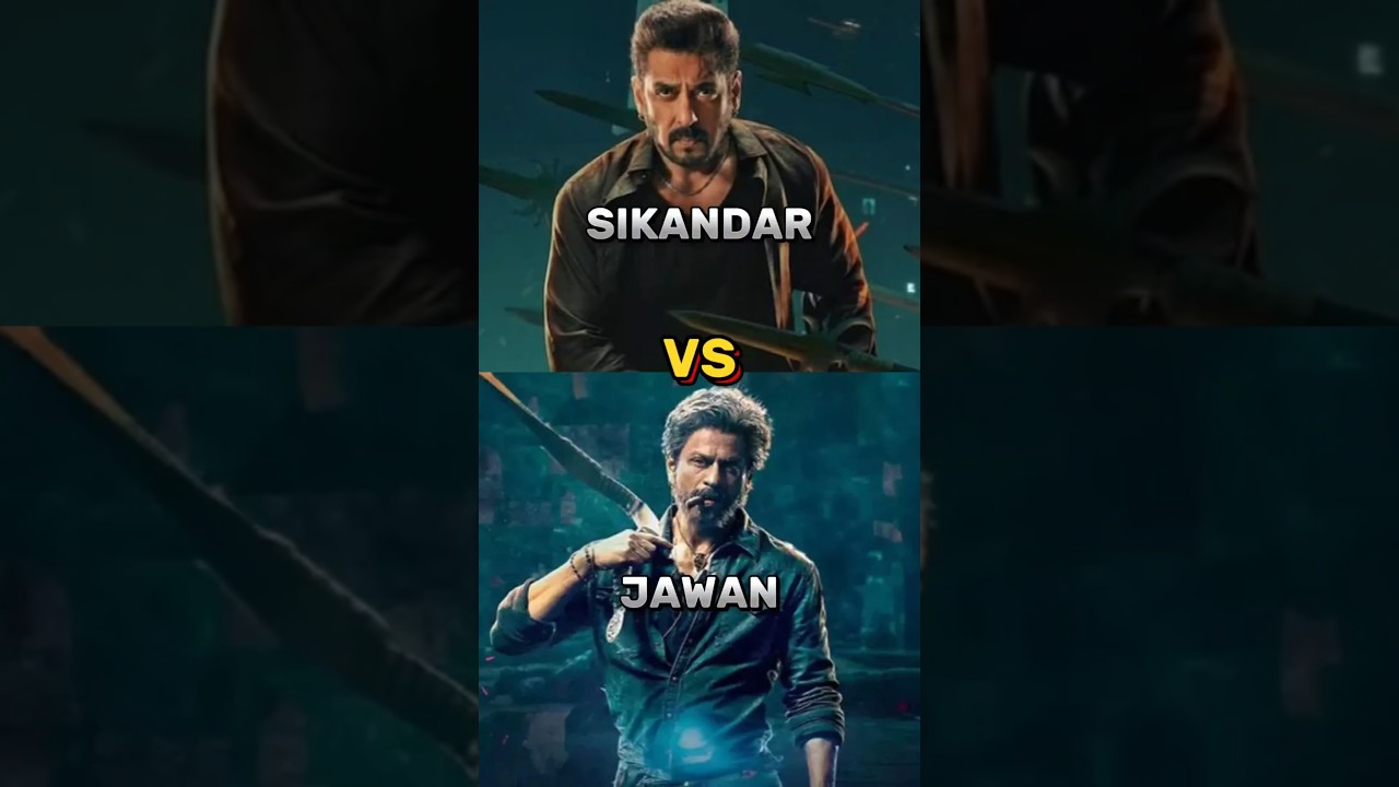 Sikandar Vs Jawan Box Office Collection Worldwide || ##sikandar #jawan #shorts #indiancinema