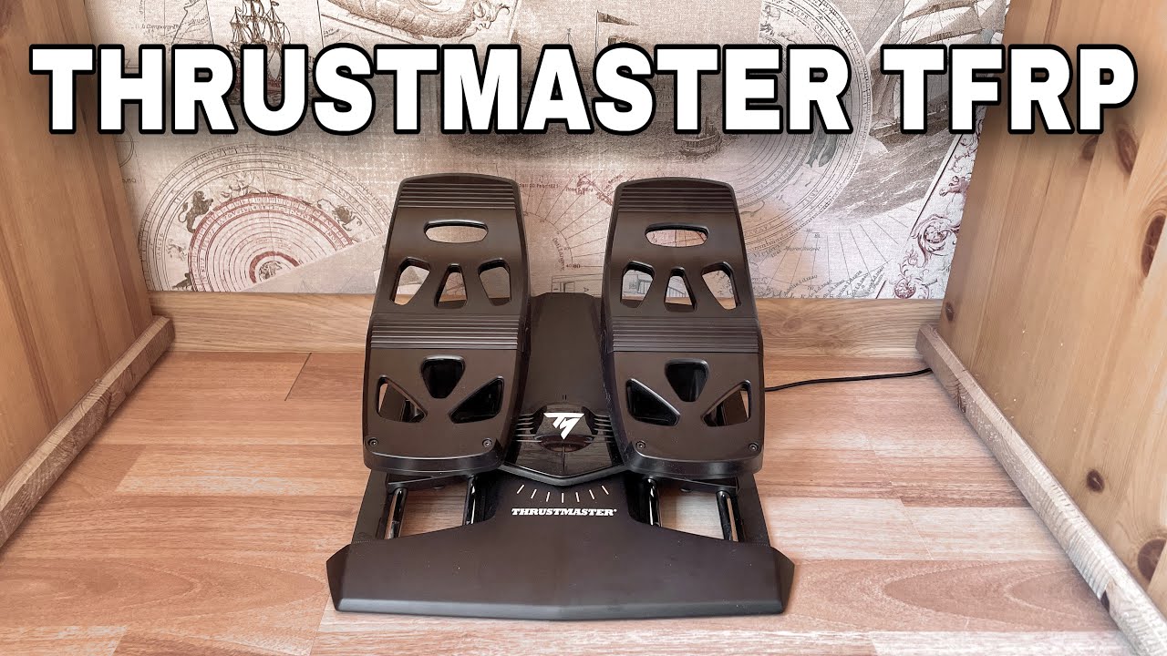 Самые доступные педали для авиасимулятора - Обзор Thrustmaster TFRP