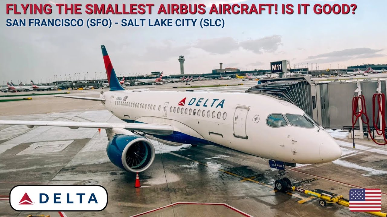 REVIEW | Delta Air Lines | San Francisco (SFO) - Salt Lake City (SLC) | Airbus A220-100 | Economy