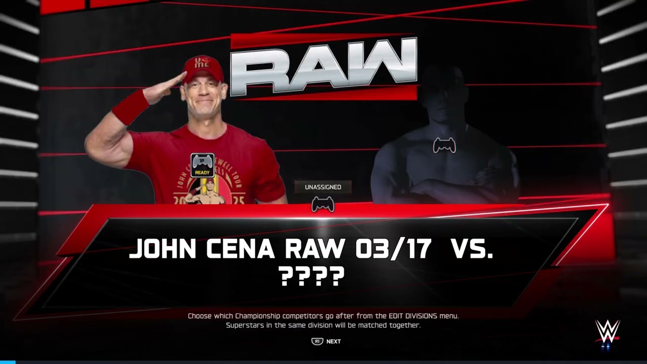 WWE 2K25 part 3  of John Cena corer