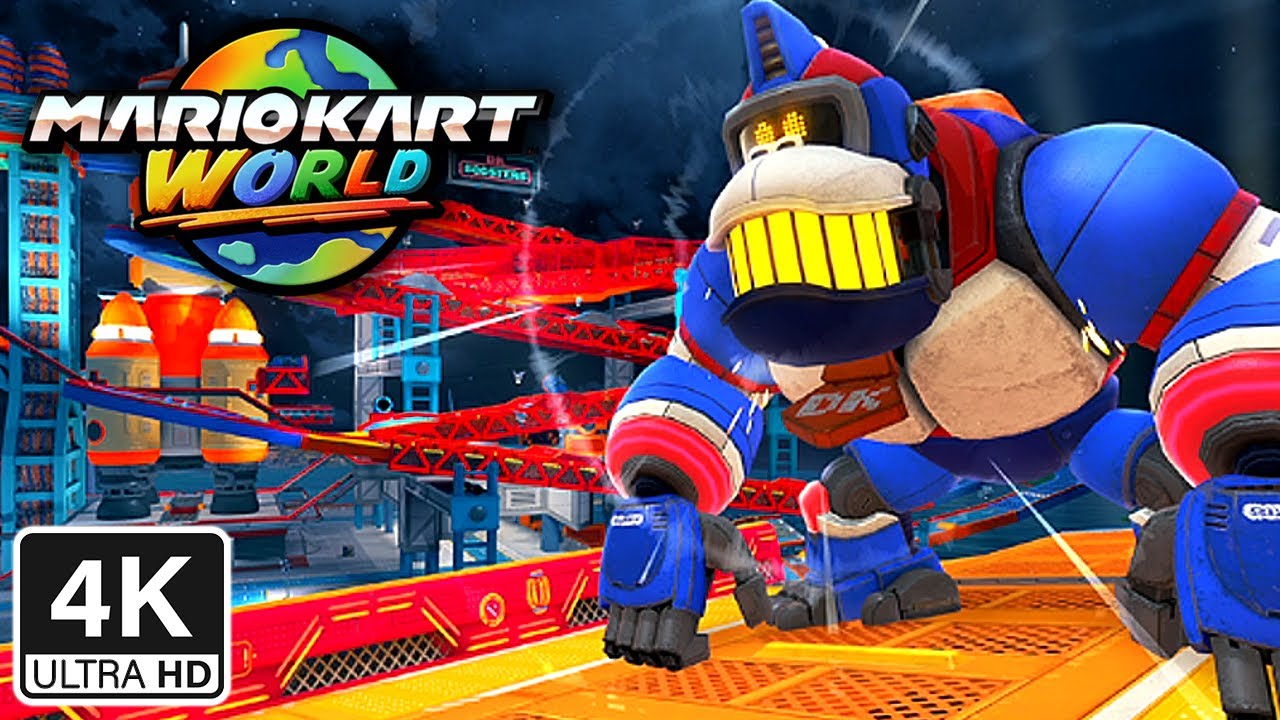 Mario Kart World · DK Spaceport (HDR 4K60FPS)