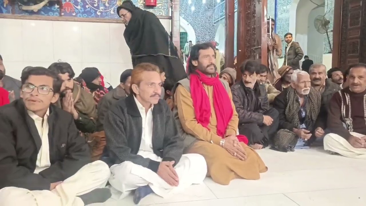 چار شعبان آمد حضرت عباس علمدار وفاء کا جشن مرشد پاک قلندر رح کى بارگاه میں 