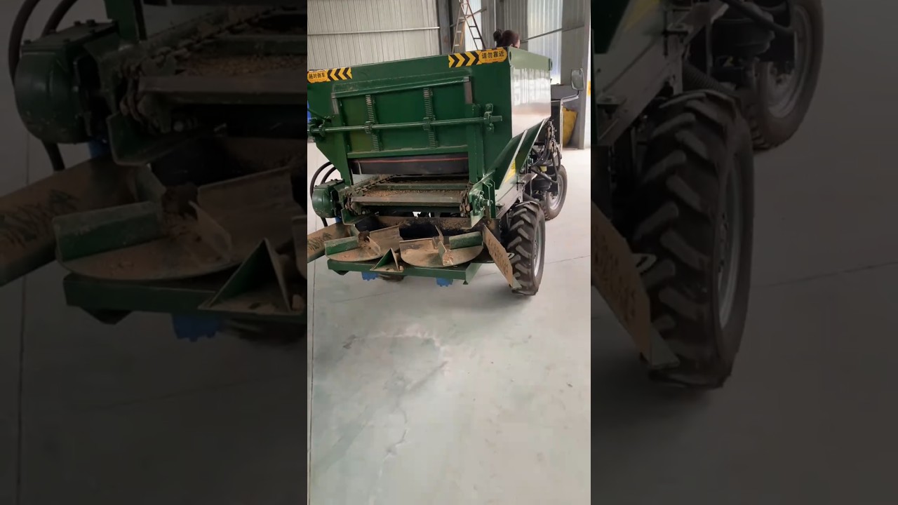 Electric 4 wheels small loader