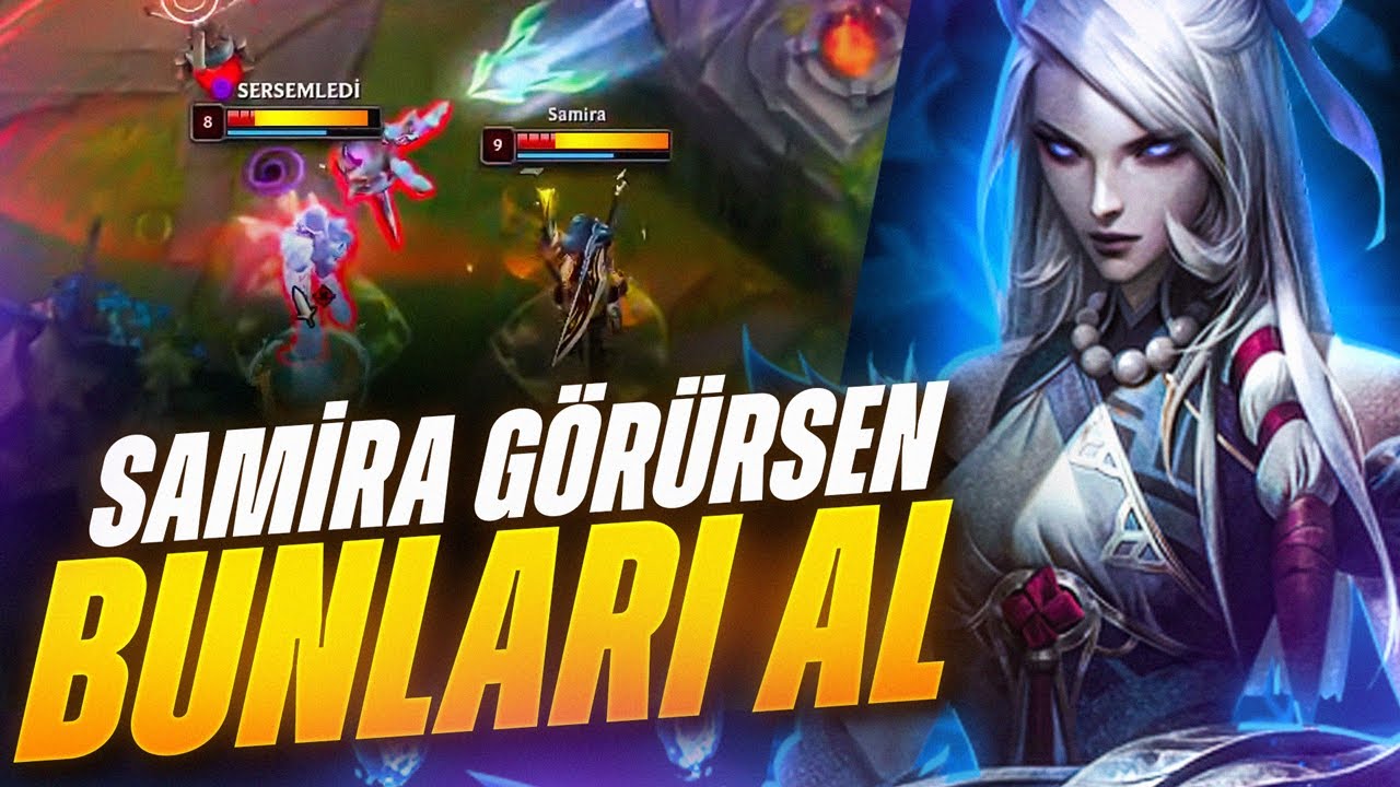 SAMİRA'YA KORİDORU DAR ETTİK | ADC Caitlyn Oynanış