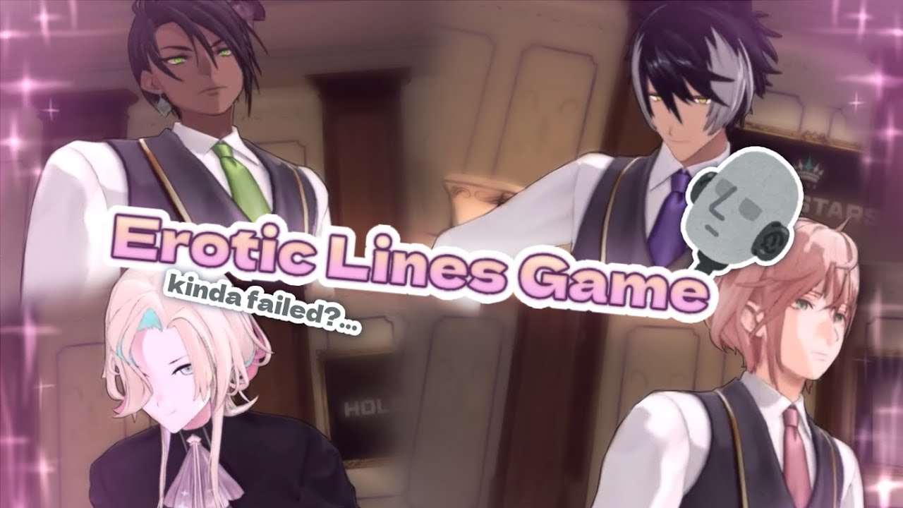 Roppongi club play voice lines game with an ASMR mic (HOLOSTARS eng sub clip)