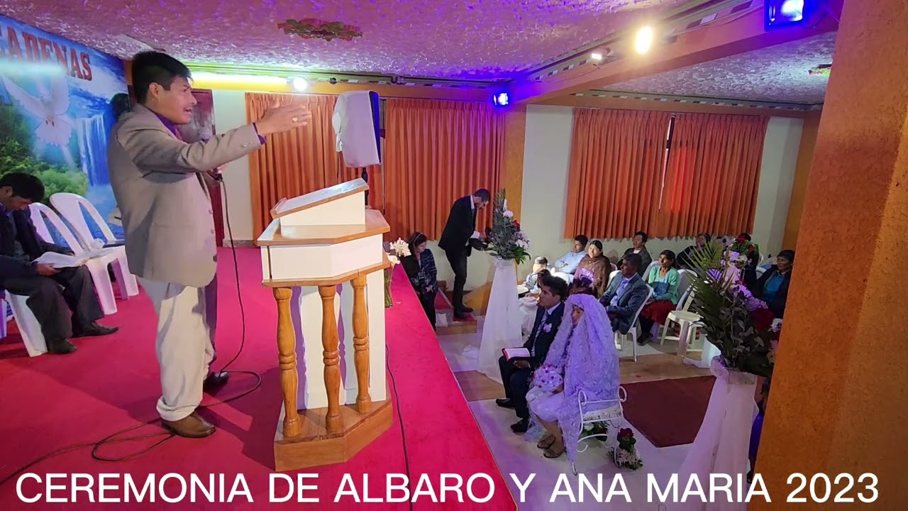 CEREMONIA DE ALBARO Y ANA MARIA 7-1-2023
