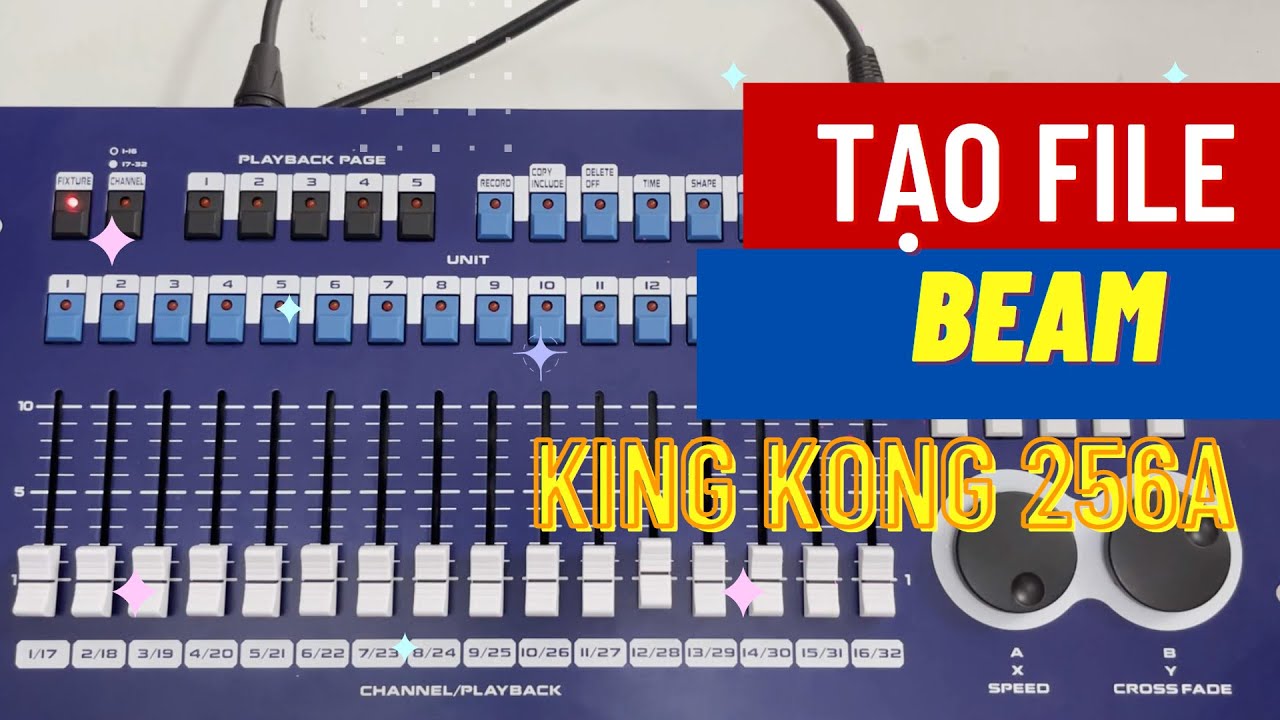 Phần 2: Hướng dẫn tạo file Beam cho bàn KingKong 256A